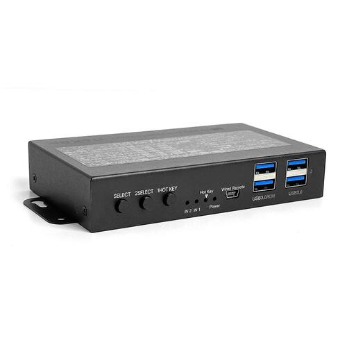 [이지넷유비쿼터스] 넥스트 NEXT-7202KVM-4K 2:1 USB2.0 HDMI KVM스위치 선택기