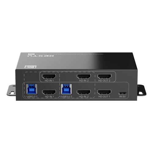 [NEXTU] 넥스트유 크이센  8923KVM-DUAL8K HDMI DUAL KVM스위치
