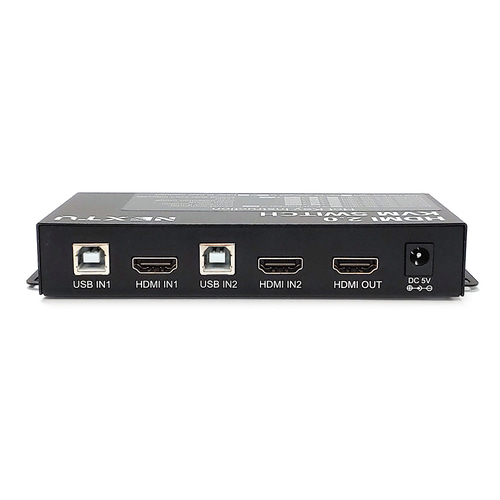 [이지넷유비쿼터스] 넥스트 NEXT-7012KVM-KP 4K HDMI 영상리피터 2포트 KVM스위치
