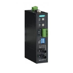 [MOXA] ICF-1150I-S-ST-T 2포트 싱글모드 RS232/422/485  산업용 광섬유 컨버터