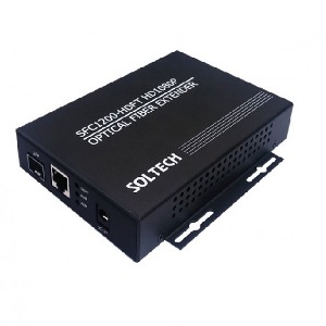 [SOLTECH] 솔텍 SFC1200-HDFT(RX)  수신기 광 링크 컨버터 (IP HDMI 익스텐더 USB)