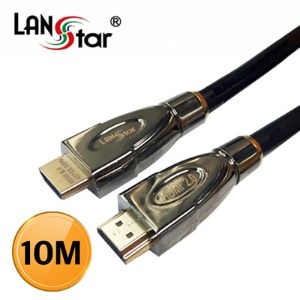 [LANSTAR] 랜스타  HDMI 2.0 리피터 케이블  10m 칩셋 내장(CLX1602)  [길이선택]