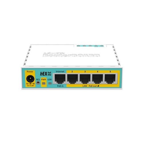 [MikroTik] 마이크로틱 hEX PoE lite (RB750UPr2) 라우터 Router