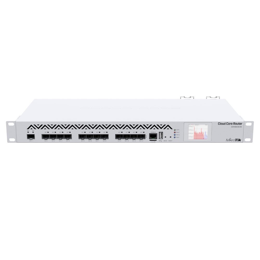 마이크로틱 MikroTik CCR1016-12S-1S+ VPN 라우터 /방화벽 Router /산업용 10G 클라우드 코어 라우터