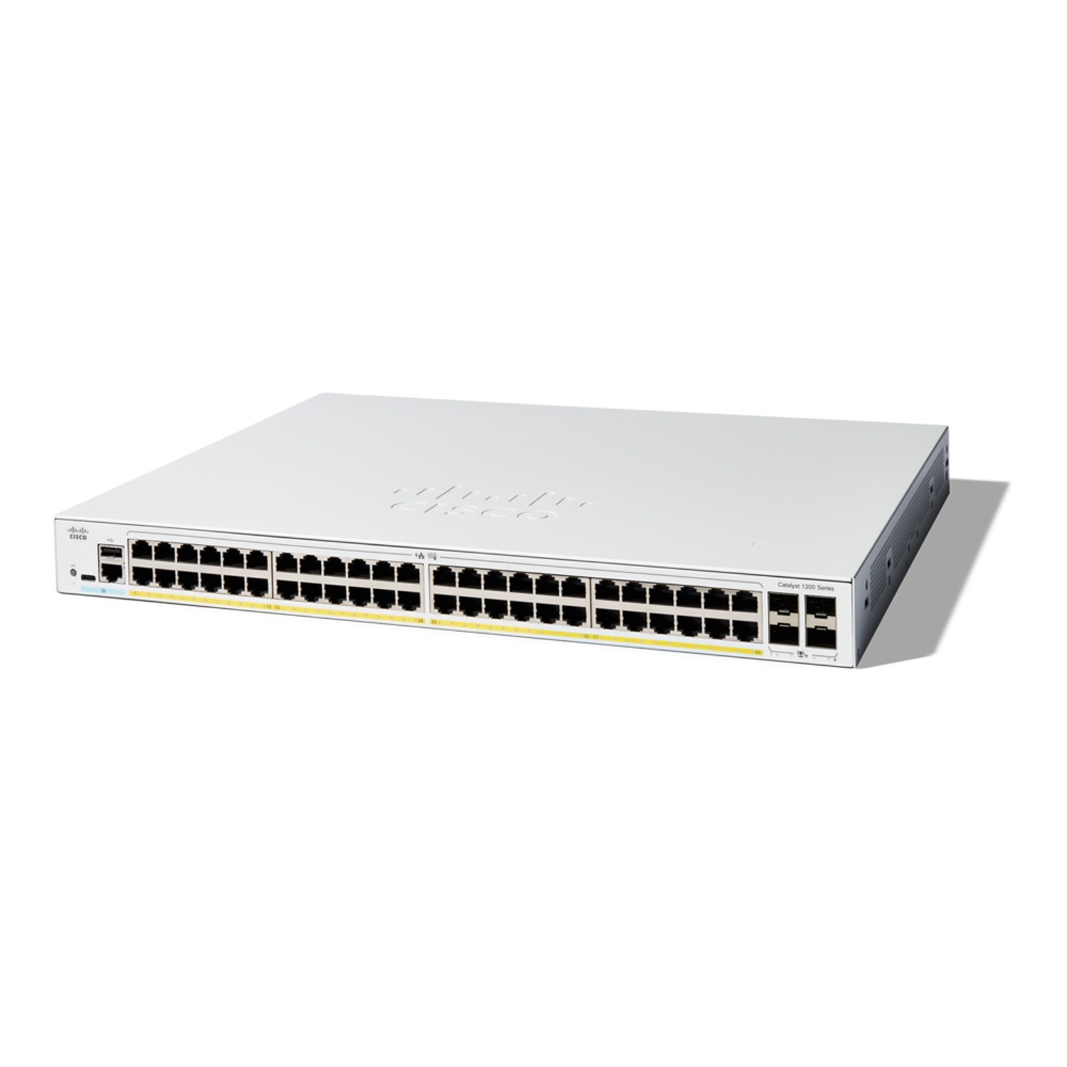 Cisco C1200-48T-4X 48포트 스위치