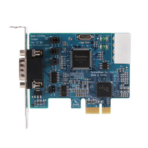 [SYSTEMBASE] 시스템베이스 Multi-1/LPCIe COMBO 시리얼 통신 카드 RS422/RS485